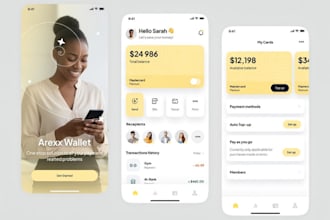 build fintech mobile app for banking, wallet app,  develop finance, payment app