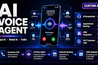 build vapi ai voice agent, ai receptionist and retell ai agent