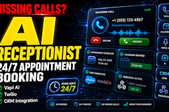build vapi ai appointment booking and ai receptionist agents