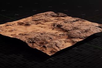 create 3d bathymetry mapping, gis terrain models, site analysis, topography