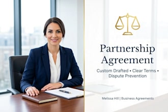 draft a professional and comprehensive business partnership agreement contract