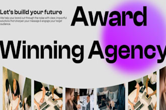 develop an animated marketing agency wordpress website using gsap animations