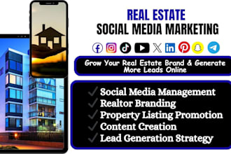be your real estate social media manager realtor social media marketing
