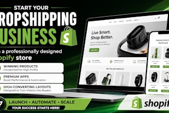 create a profitable shopify dropshipping store