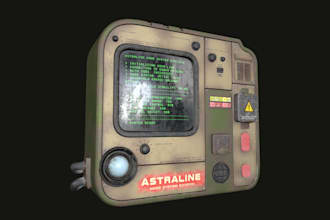 create 3d game ready props