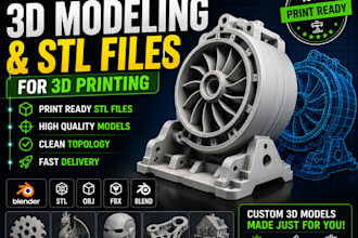 design stl models for 3d printing