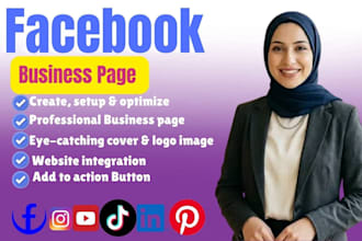 create and setup facebook business page