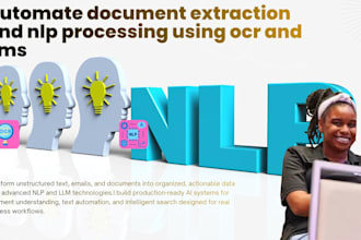 automate document extraction and nlp processing using ocr and llms