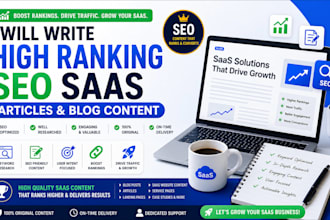 write SEO saas blog content that ranks and converts readers