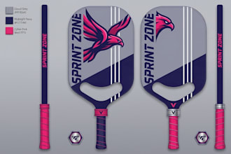 do unique custom pickleball paddles designs