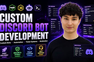 build a modern discord bot dashboard and admin panel