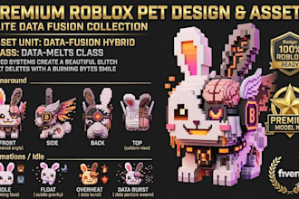 model 3d roblox pet elite voxel simulator assets and character models