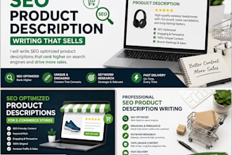 create seo product descriptions