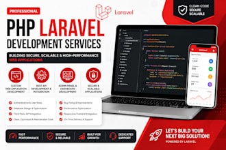 php development laravel development saas development