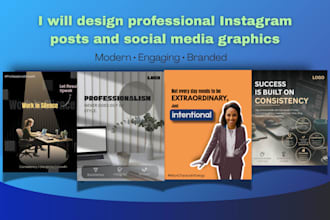 design professional instagram posts