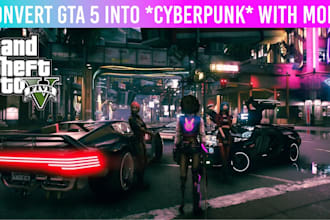 develop unique mods for cyberpunk 2077 gta5 rdr2 and fallout4