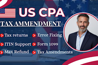 prepare and amend form 941, 940,1099 and w2