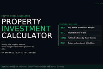 build a custom property investment calculator