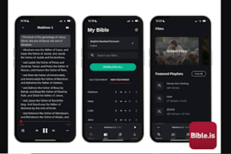build standard bible app, prayer app, quran mobile app, church app, ministry app