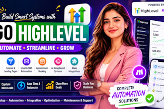 build gohighlevel sales funnel, ghl automation, ghl workflow, ghl website expert
