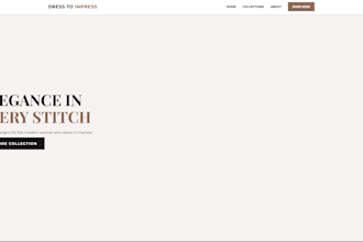 build a responsive landing page using HTML and CSS