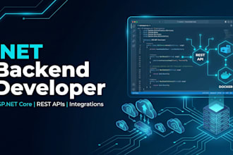 iwill develop, fix and optimize net apis and backend systems