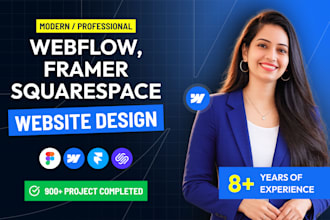 design figma to webflow framer squarespace wordpress website