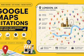 build google maps citations for local SEO and gmb ranking
