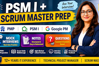 prepare you for psm I and scrum master interviews
