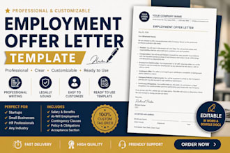design offer letter templates
