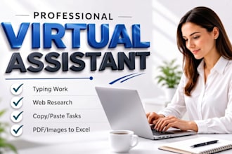 be your dedicated virtual assistant for daily admin tasks