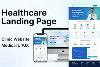 build a healthcare or clinic website with appointment booking