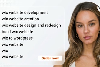 build wix website design wix website redesign wix business website design expert