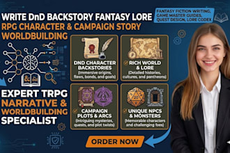 write dnd backstory fantasy lore rpg character campaign story worldbuilding