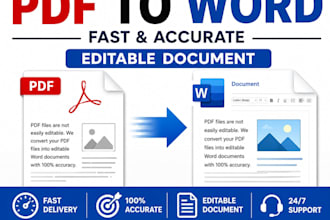 convert PDF to word with accurate formatting