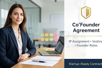 draft a solid startup co founder agreement and IP assignment contract