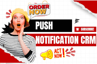 setup automated push notifications via onesignal, firebase, omnisend or pushowl