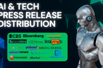 ai tech written press release press release distribution for media publication