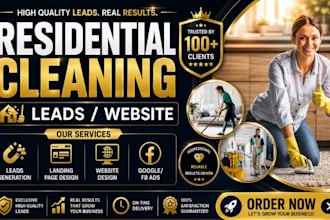commercial cleaning leads house cleaning residential window cleaning leads