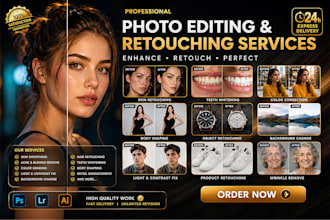do professional fashion lookbook retouching
