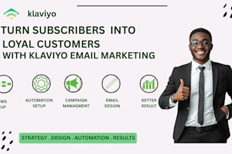 setup klaviyo email marketing automation and flows for customer retention