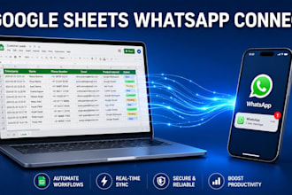 automate google sheets and whatsapp API