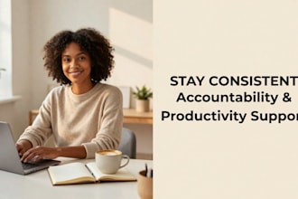 your accountability partner and productivity coach for consistency and focus