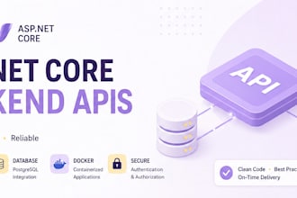develop scalable backend apis and integrations