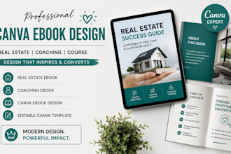 real estate ebook design coaching ebook canva ebook design course canva ebook