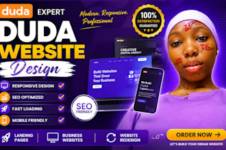 design website using duda website builder, duda seo, redesign duda expert