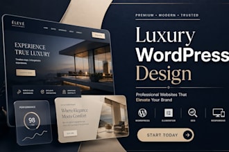 design creative wordpress website for startup and business