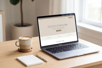 design an elegant website for startups and local businesses