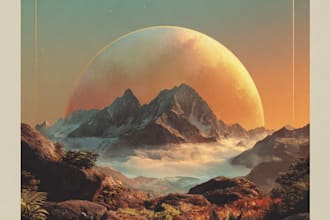 design single or album cover art