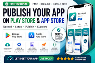 publish app on play store, app store and manage google play console